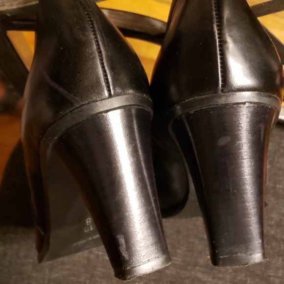 HYPE Leather Ankle Lace Up Boots Upper SZ 10B - Picture 6 of 8